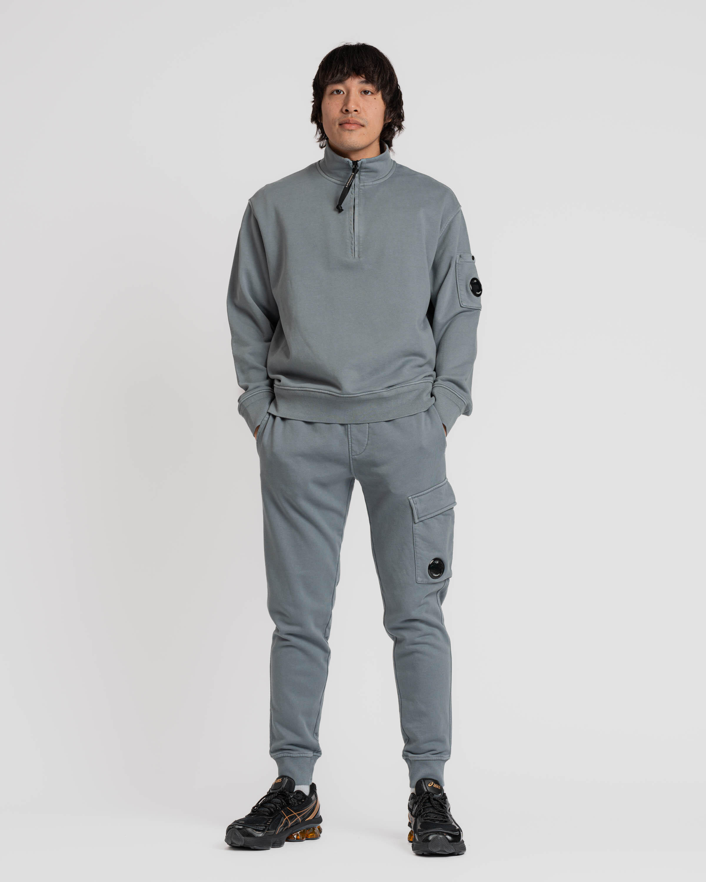 C.P. Company DIAGONAL FLEECE CARGO SWEATPANTS